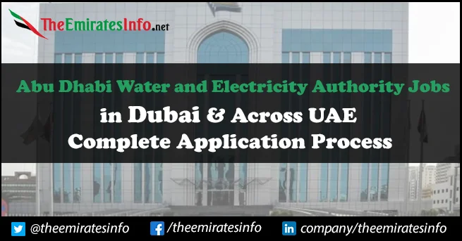 Abu Dhabi Water and Electricity Authority Jobs