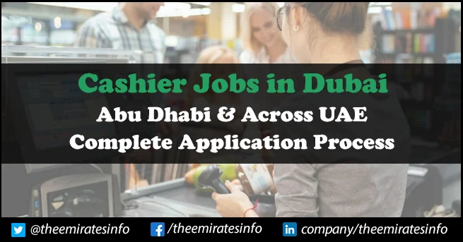 Cashier Jobs in Dubai