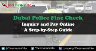 Dubai Police Fine Check