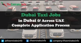 Dubai Taxi Jobs