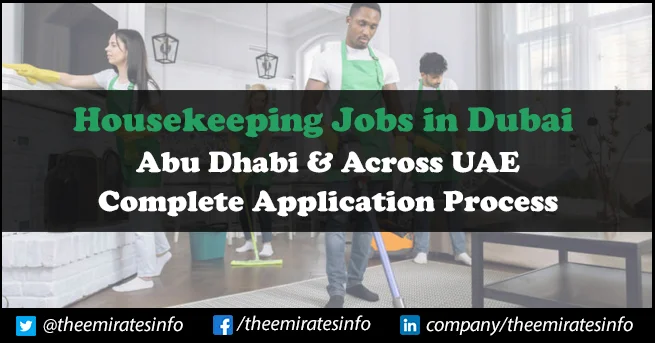 Housekeeping Jobs in Dubai