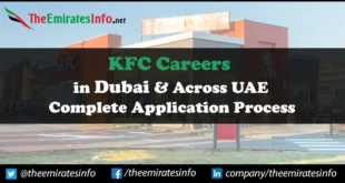 KFC Dubai Careers