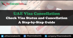 UAE Visa Cancellation