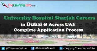 University Hospital Sharjah Careers