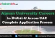 Ajman University Careers