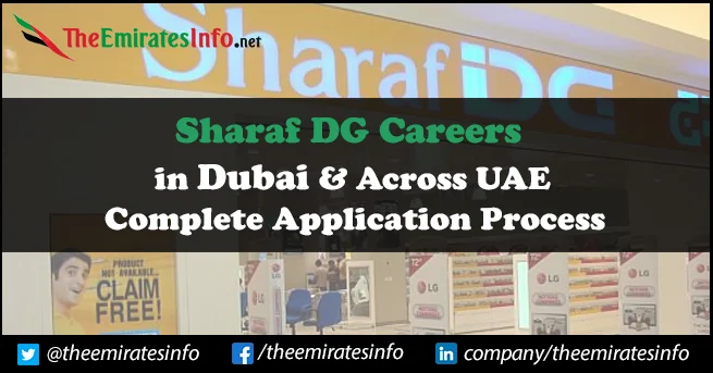 Sharaf DG Careers