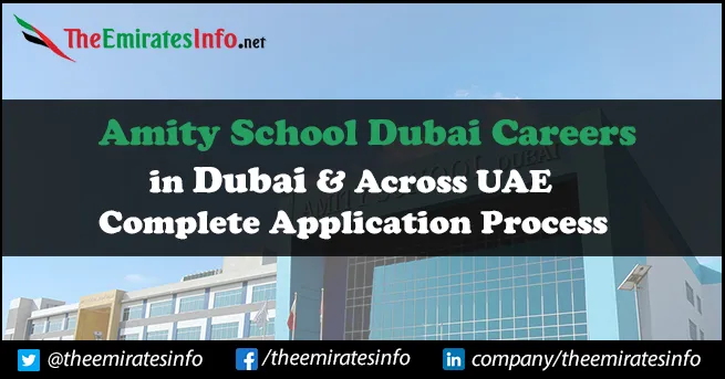 Amity School Dubai Careers