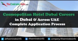 Cosmopolitan Hotel Dubai Careers